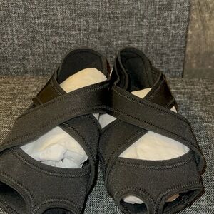 Black Open-Toe Sandals